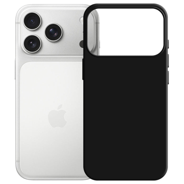 3mk Silicone Case for iPhone 17 Pro - Black