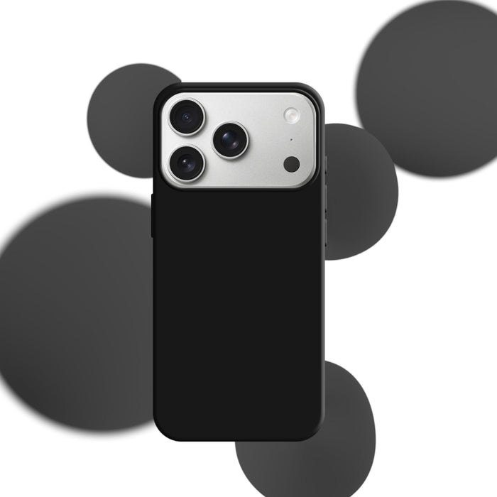 3mk Silicone Case for iPhone 17 Pro - Black