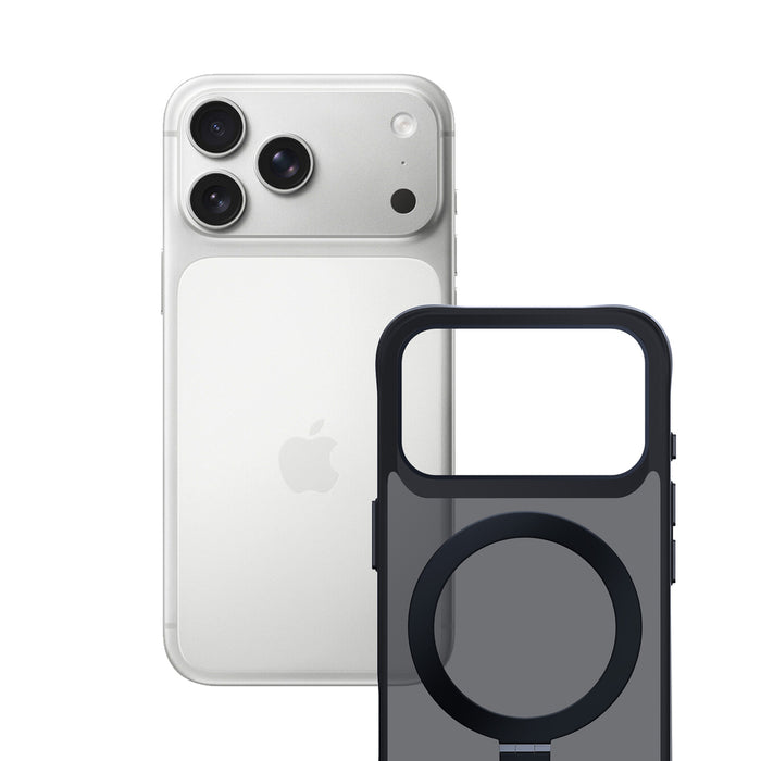 3mk Smoke Case Mag&amp;Stand for iPhone 17 Pro - Black