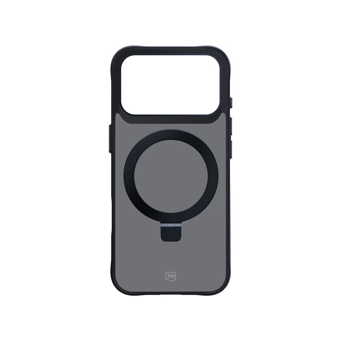 3mk Smoke Case Mag&amp;Stand for iPhone 17 Pro - Black