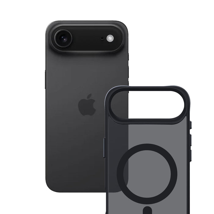 3mk Smoke MagCase for iPhone 17 Air - Black Semi-Transparent