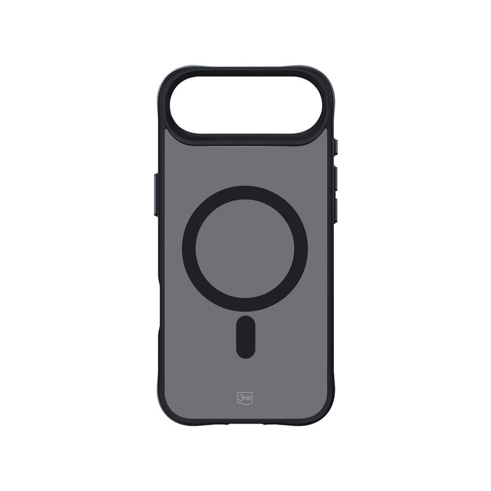 3mk Smoke MagCase for iPhone 17 Air - Black Semi-Transparent