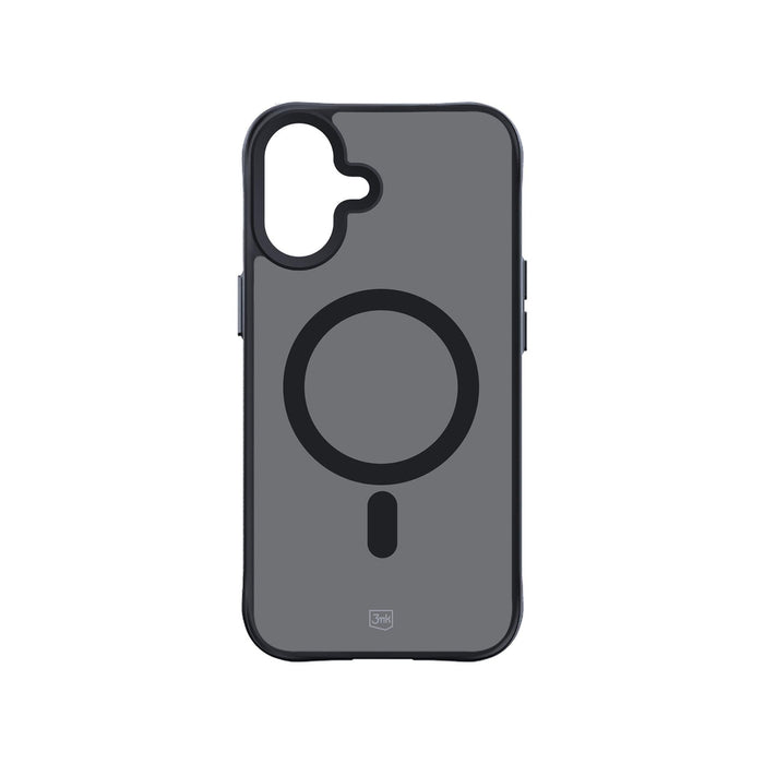 3mk Smoke MagCase for iPhone 17 - Black Semi-Transparent