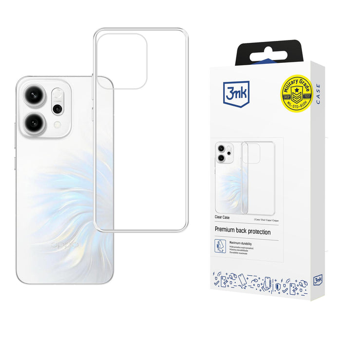 3mk Clear Case for Oppo Reno 14 - transparent