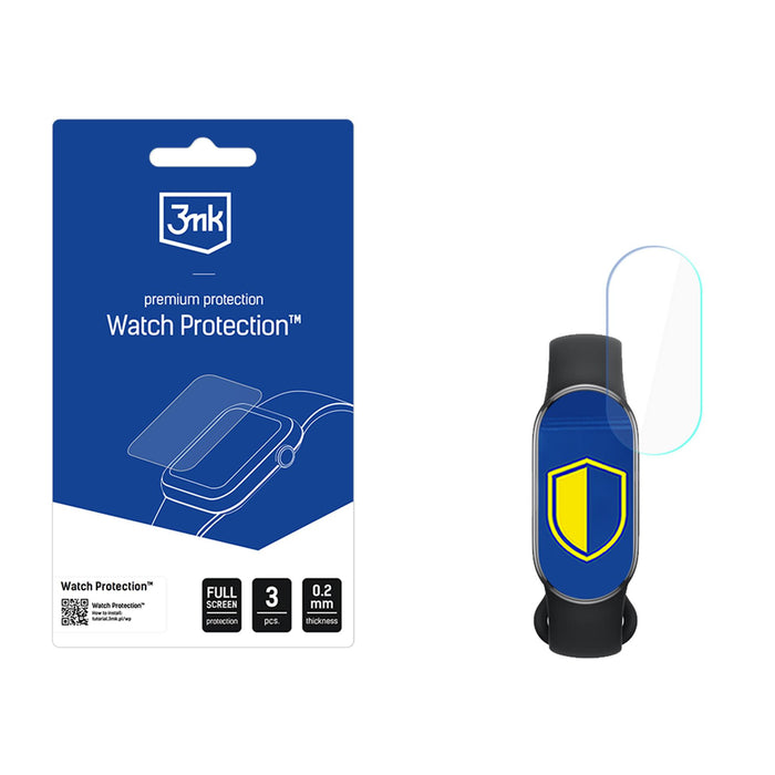 Smartwatch Screen Protector 3mk Watch Protection ARC for Xiaomi Smart Band 10
