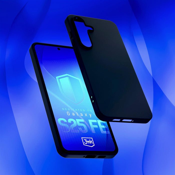 3mk Matt Case for Samsung Galaxy S25 FE - Matte Black
