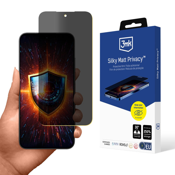 3mk Silky Matt Privacy Protective Film for Xiaomi Poco F7