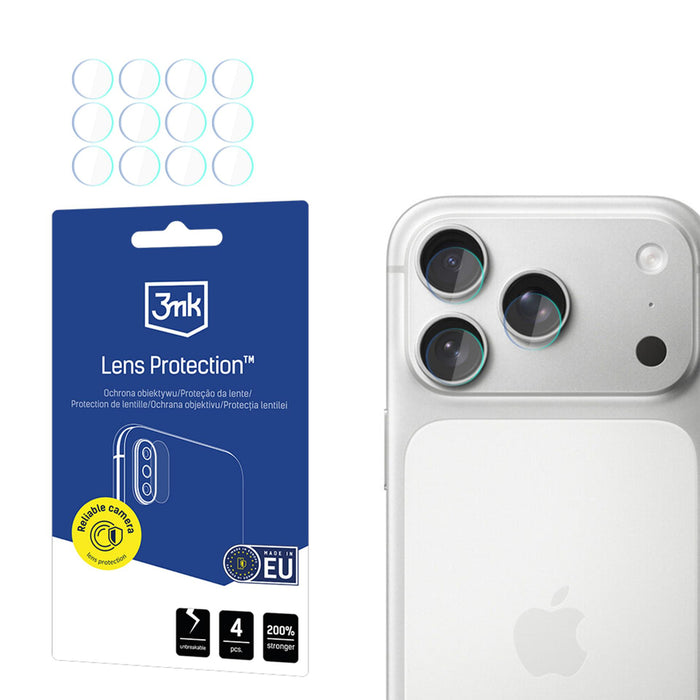 3mk Lens Protection Camera Lens Glass for Apple iPhone 17 Pro