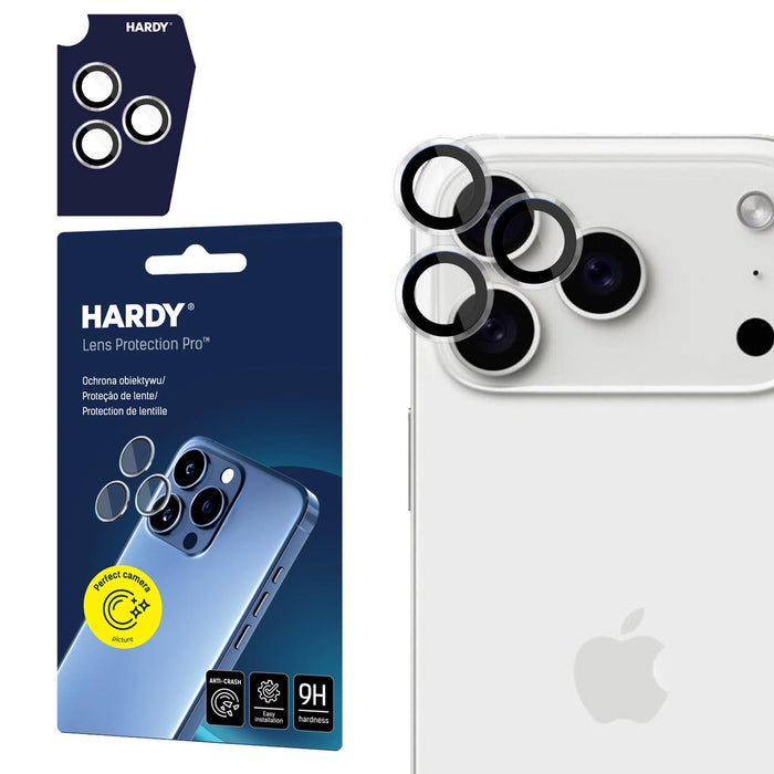 3mk HARDY Lens Protection Pro lens glass for iPhone 17 Pro /17 Pro Max - transparent