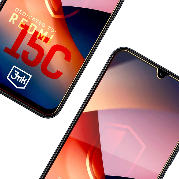 3mk HardGlass tempered glass for Xiaomi Redmi 15C