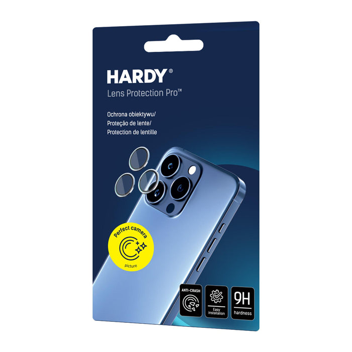 3mk HARDY Lens Protection Pro lens glass for iPhone 17 Pro / 17 Pro Max - silver