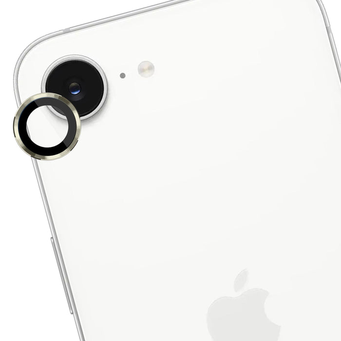 3mk Lens Protection Pro Tempered Glass for iPhone 16e - Gold