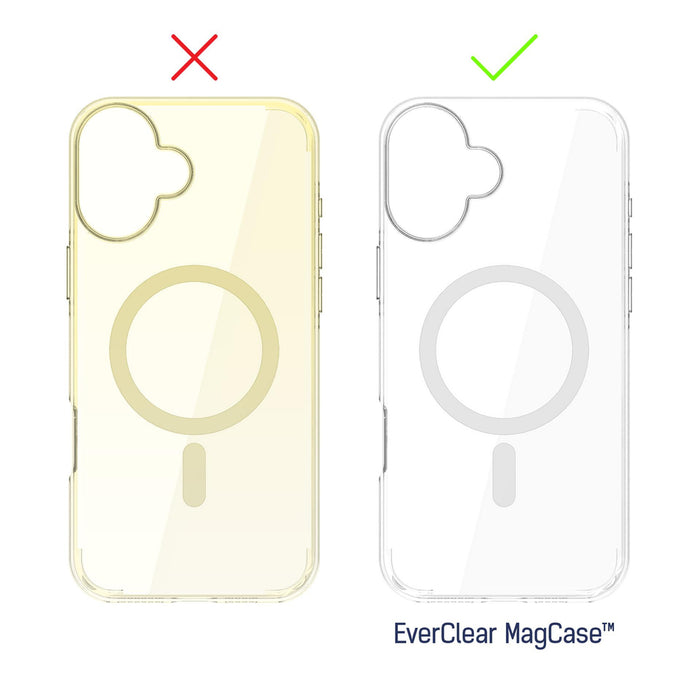 3mk EverClear MagCase for Apple iPhone 16 Plus - transparent
