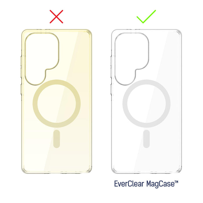 3mk EverClear MagCase for Samsung Galaxy S25 Ultra - transparent