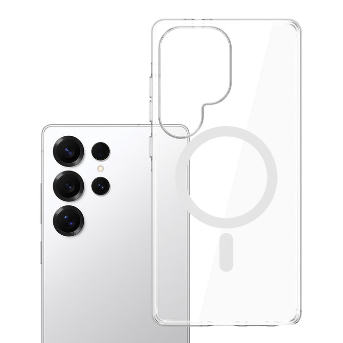 3mk EverClear MagCase for Samsung Galaxy S25 Ultra - transparent