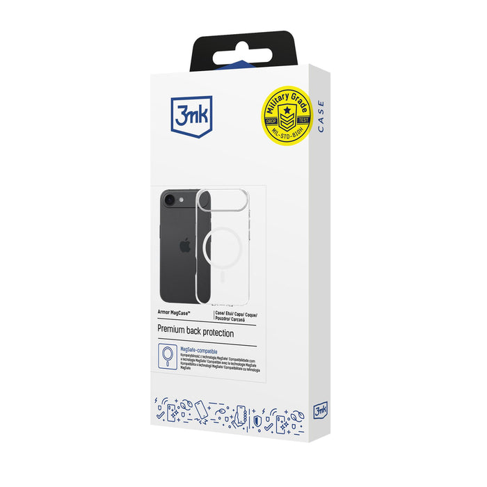 3mk Armor MagCase for iPhone 17 Air - Transparent