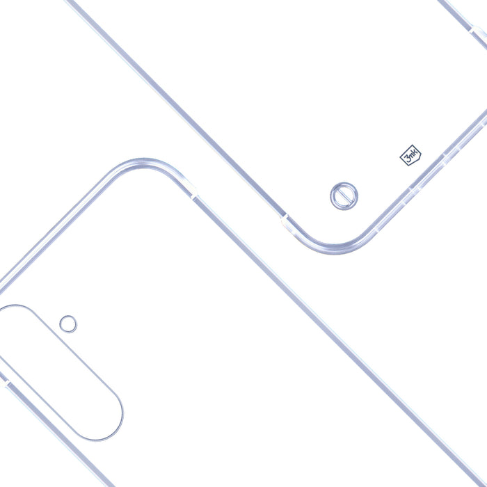 3mk Just20g Clear Case for Samsung Galaxy S25+ - transparent