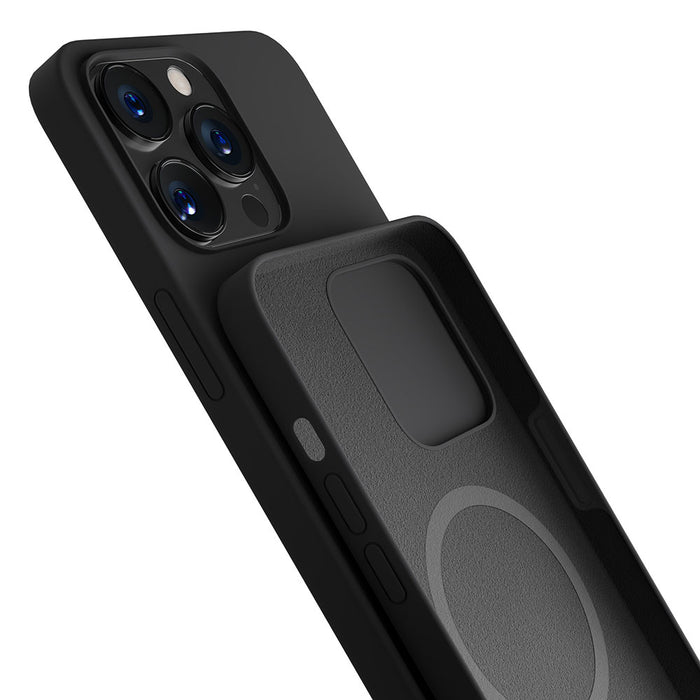 3mk Hardy Silicone MagCase for iPhone 14 Pro Max - Gray