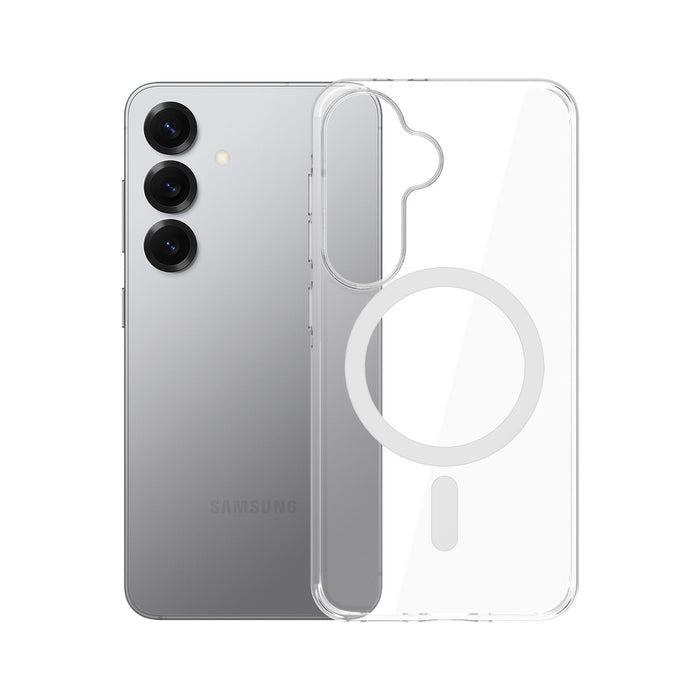 3mk EverClear MagCase for Samsung Galaxy S25 - transparent