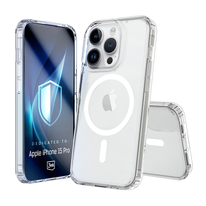 3mk Armor MagCase for iPhone 15 Pro - Transparent