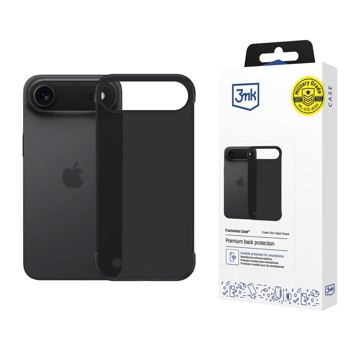 3mk Just20g Matt Case for Apple iPhone 17 Air - Matte Black