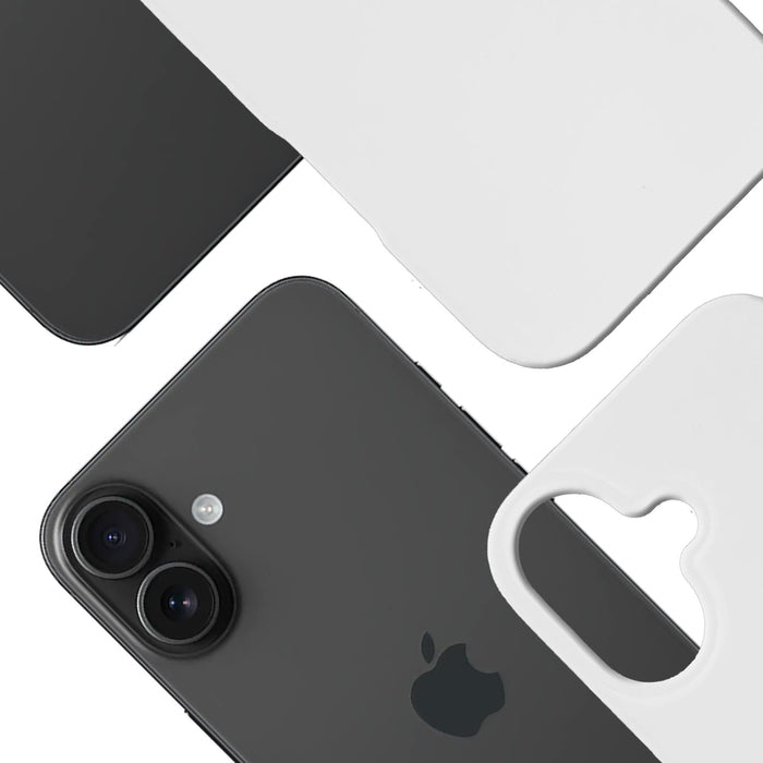 3mk Hardy MagSilicone Case for Apple iPhone 16 - White