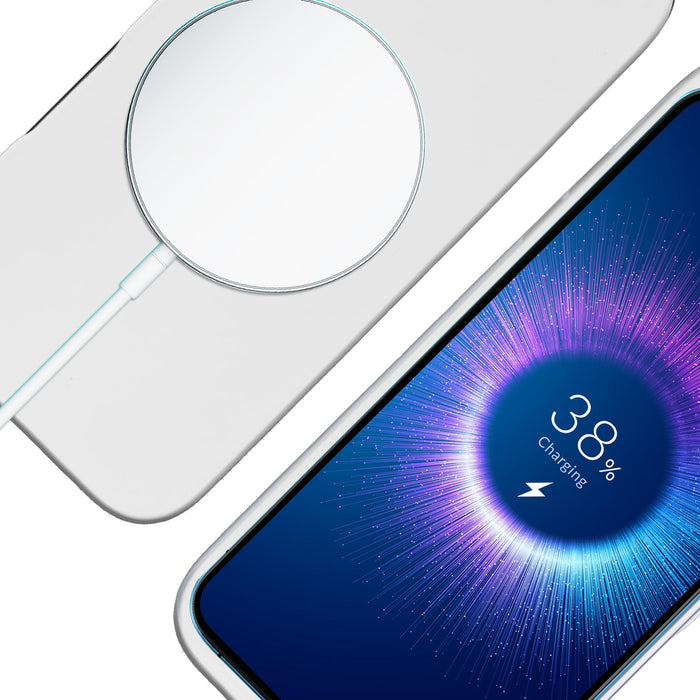 3mk Hardy MagSilicone Case for Apple iPhone 16 - White