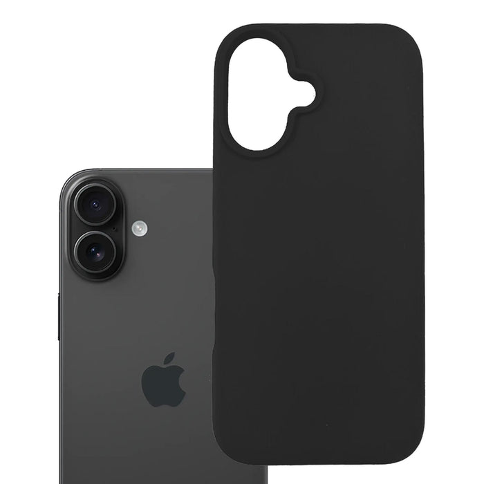 3mk Hardy MagSilicone Case for Apple iPhone 16 Plus - Black
