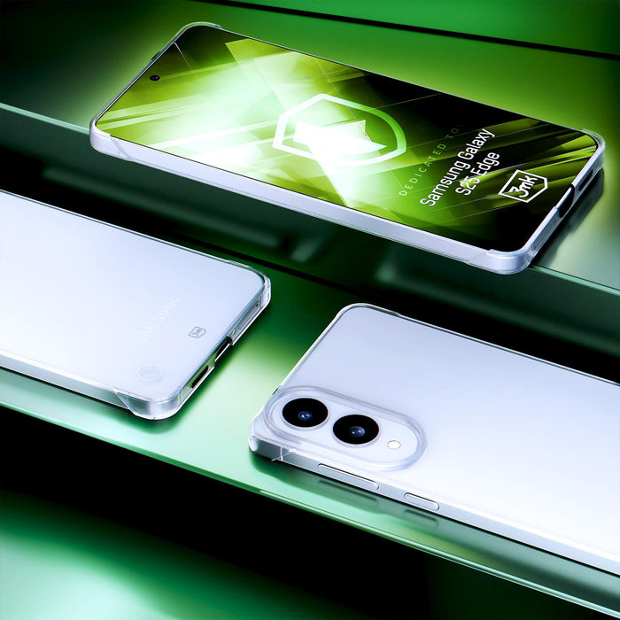 3mk Just20g Clear Case for Samsung Galaxy S25 Edge - transparent