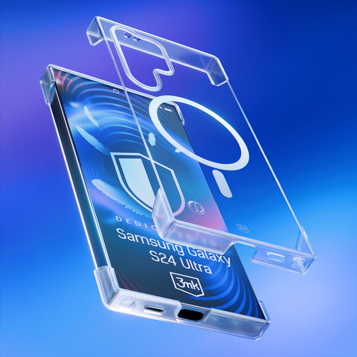 3mk Just20g MagCase for Samsung Galaxy S24 Ultra - transparent