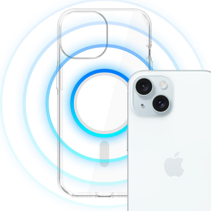 3mk EverClear MagCase for Apple iPhone 15 - transparent