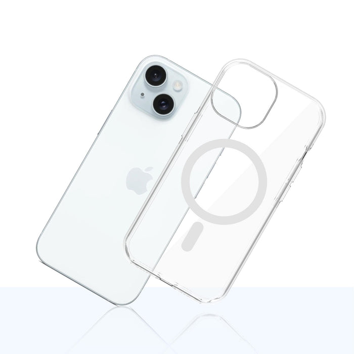 3mk EverClear MagCase for Apple iPhone 15 - transparent