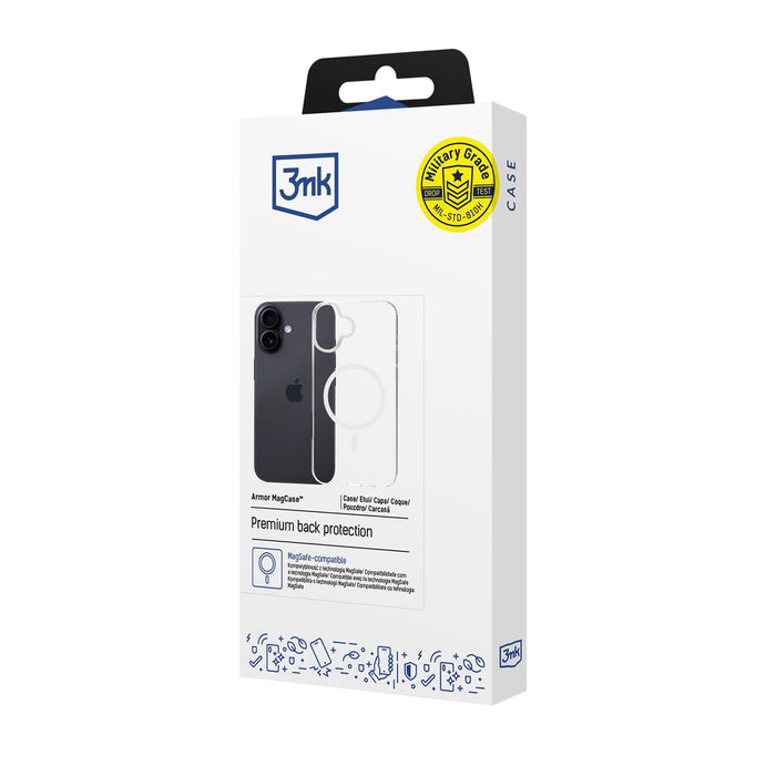 3mk Armor MagCase for iPhone 17 - transparent
