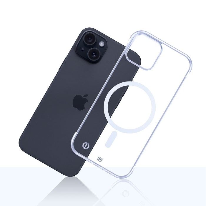3mk Just20g MagCase for iPhone 15 Plus - transparent