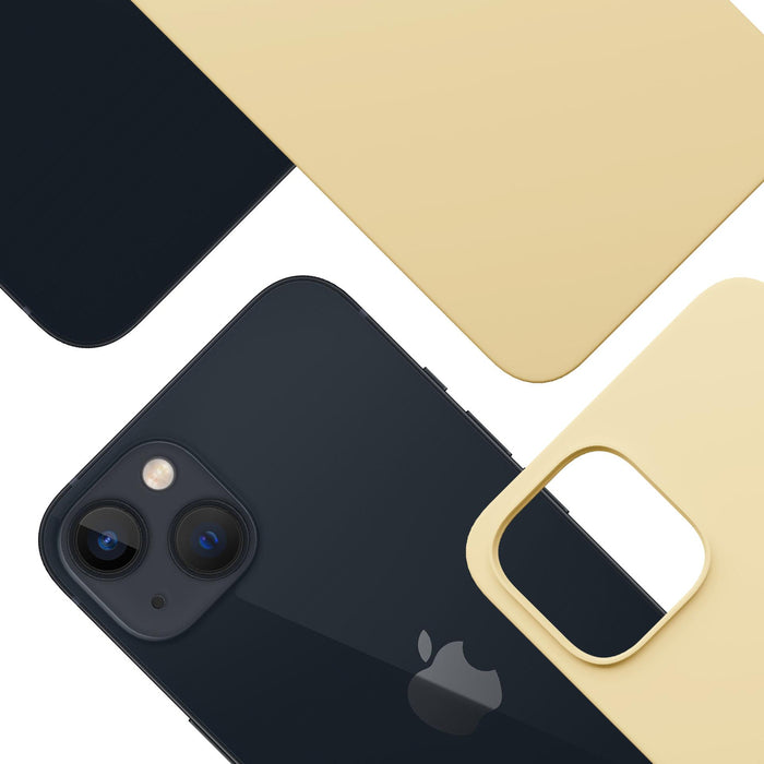 3mk Hardy MagSilicone case for Apple iPhone 15 Plus - yellow