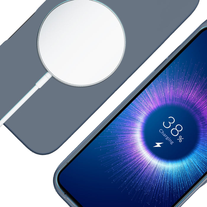 3mk Hardy MagSilicone Case for Apple iPhone 16 - Blue