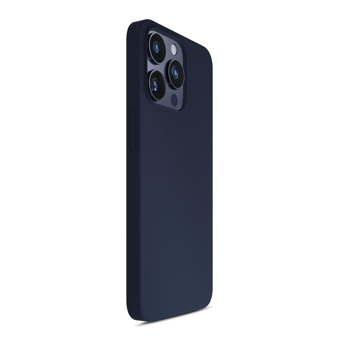 3mk Silicone Case for iPhone 16 Pro - Navy Blue