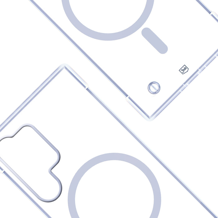 3mk Just20g MagCase for Samsung Galaxy S25 Ultra - Transparent