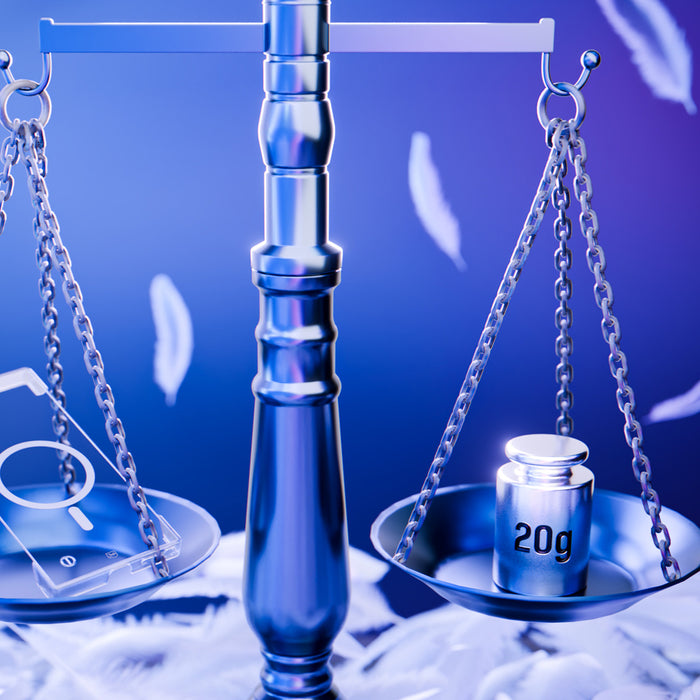 3mk Just20g MagCase for Samsung Galaxy S25 Ultra - Transparent