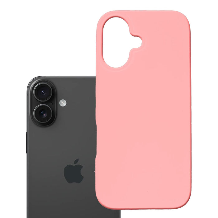 3mk Hardy MagSilicone Case for Apple iPhone 16 - Pink