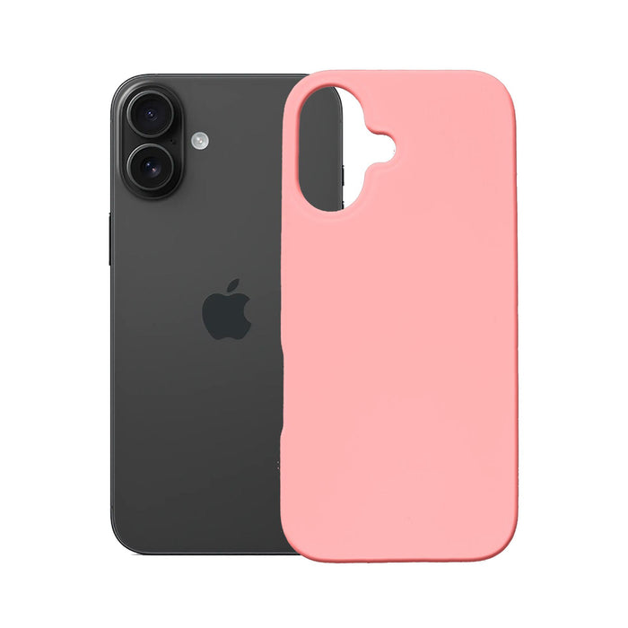 3mk Hardy MagSilicone Case for Apple iPhone 16 - Pink