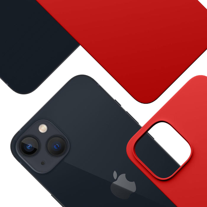 3mk Hardy MagSilicone Case for Apple iPhone 14 Plus - Red
