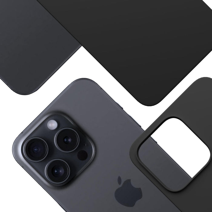 3mk Hardy MagSilicone Case for Apple iPhone 15 Pro Max - Gray