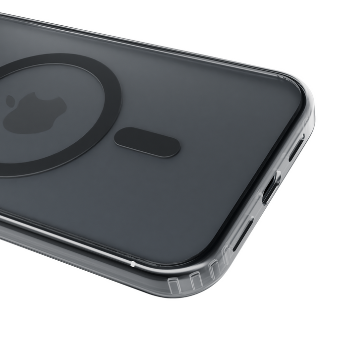 3mk Frosty MagCase for iPhone 16E - Black