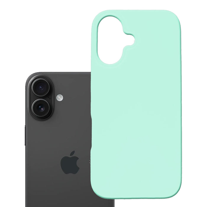 3mk Hardy MagSilicone Case for Apple iPhone 16 Plus - Mint