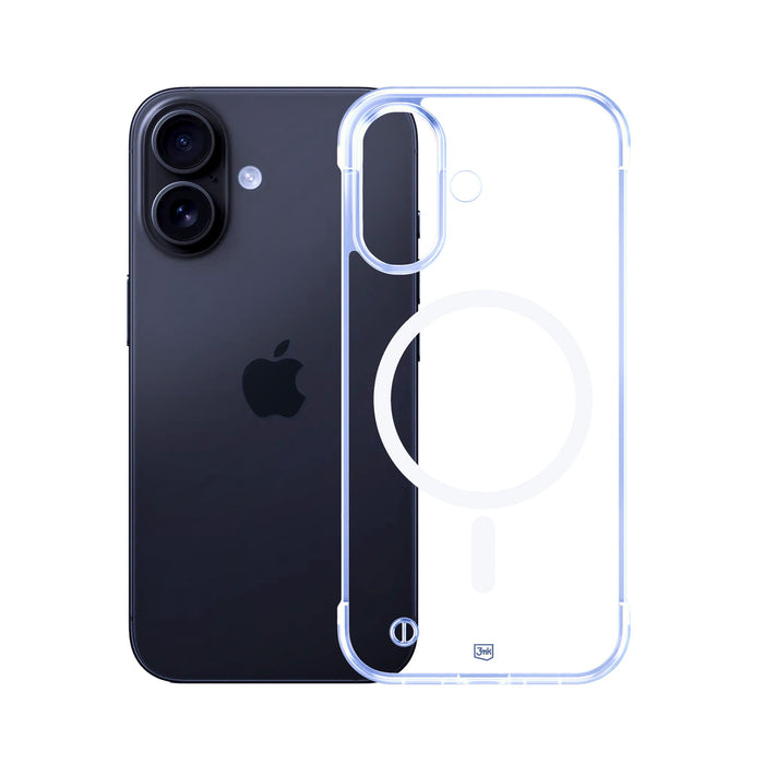 3mk Just20g MagCase for iPhone 16 Plus - transparent