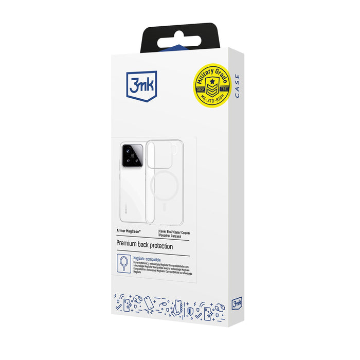 3mk Armor MagCase for Xiaomi 15 - transparent