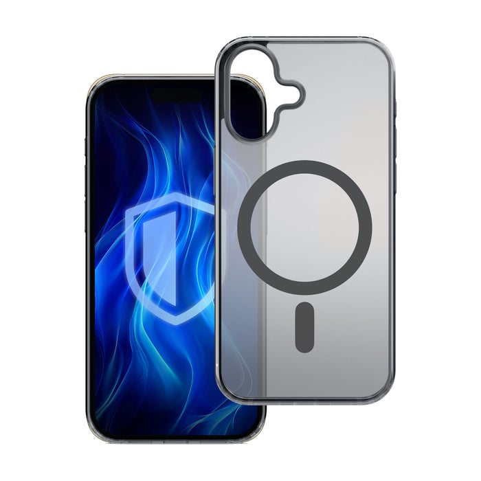 3mk Frosty MagCase for iPhone 16 - Black