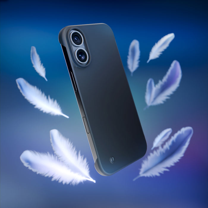 3mk Just20g Matt Case for Apple iPhone 16 - Matte Black