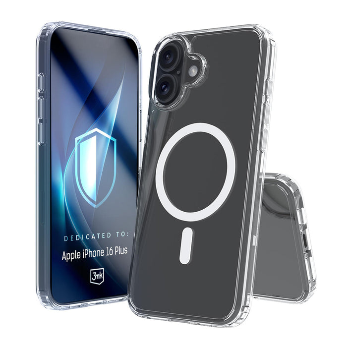 3mk Armor MagCase for iPhone 16 Plus - Transparent